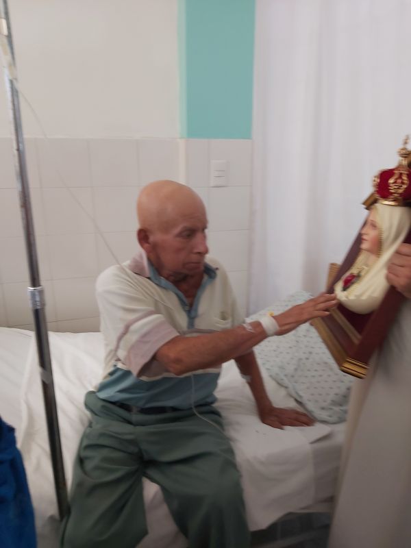 La Virgen Visita Hospital Divina Providencia San Salvador Heraldossv 2612